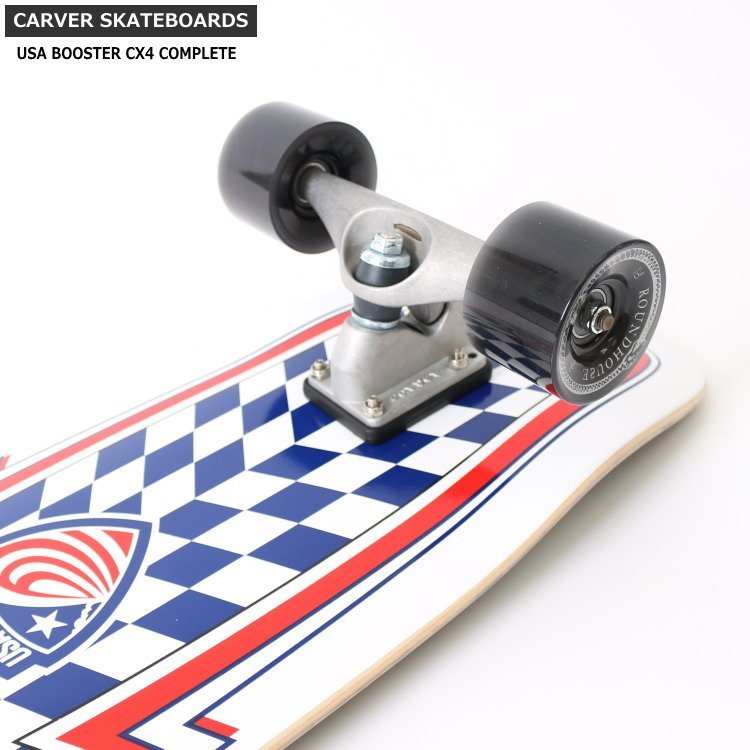 新品！1円～最低落札なし！Carver カーバー スケートボード 30.75インチ USA BOOSTER ユーエスエー ブースター CX4 コンプリート_画像6