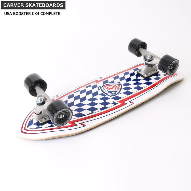 新品！1円～最低落札なし！Carver カーバー スケートボード 30.75インチ USA BOOSTER ユーエスエー ブースター CX4 コンプリート_画像4