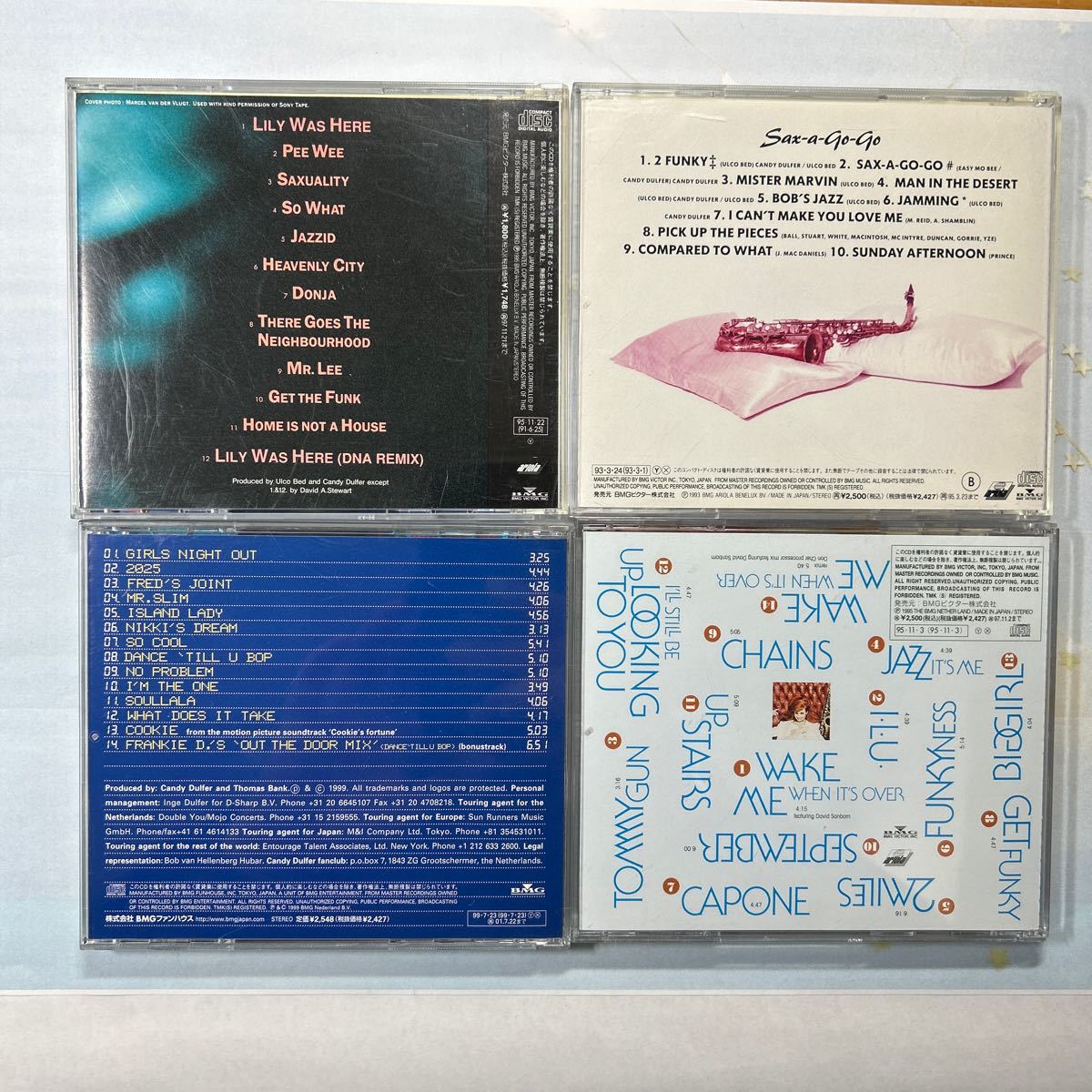JAZZ キャンディ・ダルファー CD４枚セット サクシュアリテイほか３枚の画像2