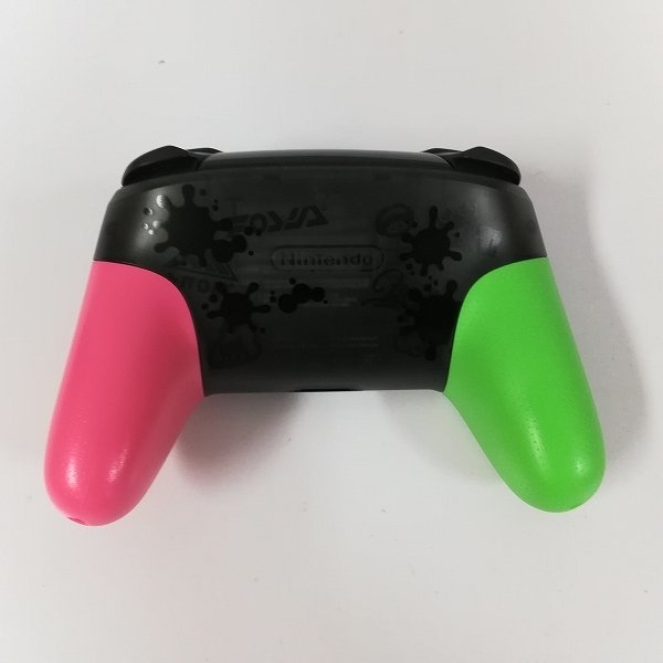 gH178a [動作品] Nintendo Switch Proコントローラー スプラトゥーン2 エディション + ソフト Splatoon2 | ゲーム X_画像5