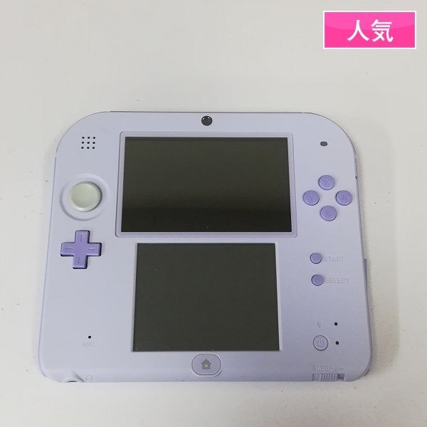 gQ744a [動作未確認] ニンテンドー 2DS ラベンダー 本体のみ / NINTENDO 2DS | ゲーム X_画像1