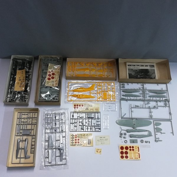 mL090d [ジャンク] 1/48 タミヤ A-10A サンダーボルトII 1/72 ハセガワ P-38J/L/F ライトニング LS 零戦52型 他 | プラモデル H_画像6