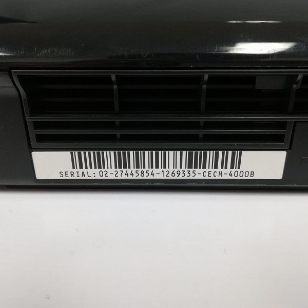 gH307b [動作品] SONY PS3 本体のみ CECH-4000B 250GB チャコール・ブラック / PlayStation3 | ゲーム X_画像4