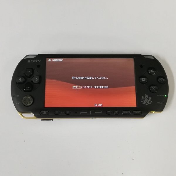 gQ836a [動作品] SONY PSP-3000 MHB 本体 モンスターハンター ポータブル 3rd ハンターズモデル | ゲーム X_画像5