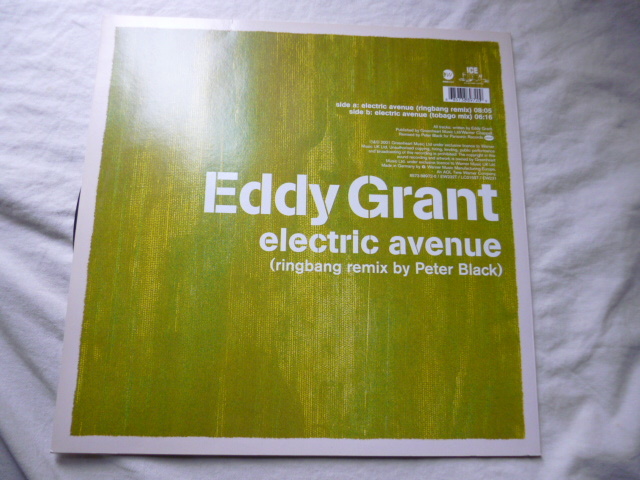 Eddy Grant / Electric Avenue 超ダンサブル 名曲 HOUSE REMIX Peter Black 試聴_画像2
