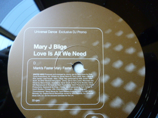 Mary J. Blige / Love Is All We Need レア 12X2枚組 ソウルフル VOCAL HOUSE Mark Picchiotti / Boris Dlugosch Remixes 収録　試聴_画像6