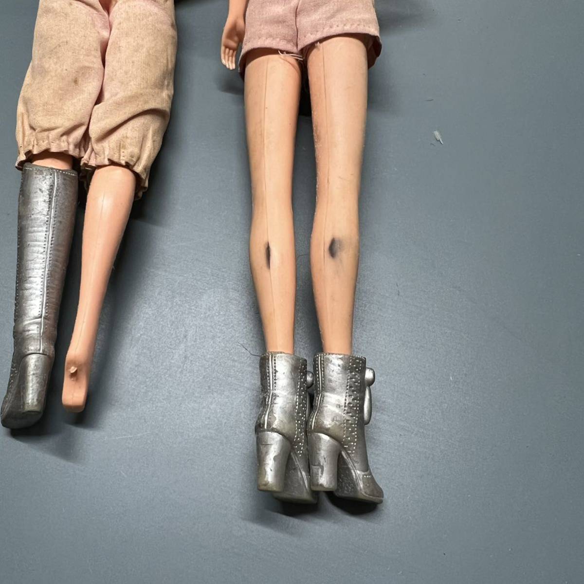 アサヒ玩具 ピンクレディー 人形 フィギュア　着せ替え人形2体セット ミー ケイ 昭和レトロ 当時物 高さおよそ29cm_画像8