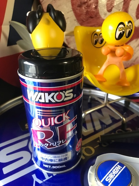 第5弾　WAKOS　QUICK RF缶　灰皿　ハンドメイド品　→100均　ワコーズ　ユノカル７６　STP　ムーンアイズ　クイックリフレッシュ_画像3