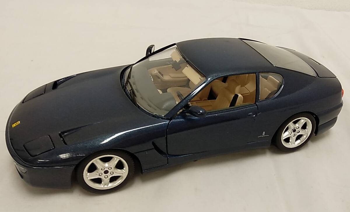 ◆◇ジャンク品　ブラーゴ　1/18スケール　フェラーリ456GT　1992　AA404-102◇◆_画像1