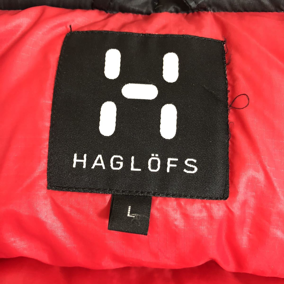 ホグロフス　ダウンベスト　LIMシリーズ　ダウン　HAGLOFS L ブラック　黒　フェザー　アウトドア　登山　キャンプ_画像6