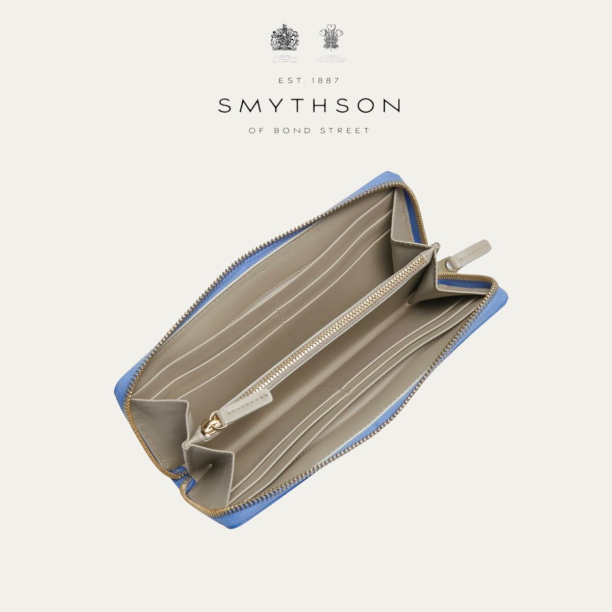 未使用(訳あり)】SMYTHSON スマイソン Panama ジップウォレット 未使用(訳あり)】SMYTHSON スマイソン Panama ジップウォレット