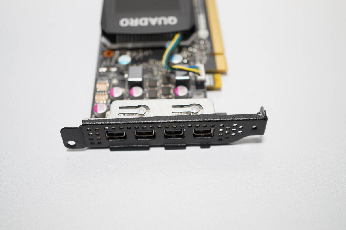 NVIDIA Quadro P620 miniDP x4 GDDR5 2GB Lenovo Tiny M920q M720q P330 ThinkCesnter ThinkStation 取付パーツセット レノボ グラボ 3_画像4