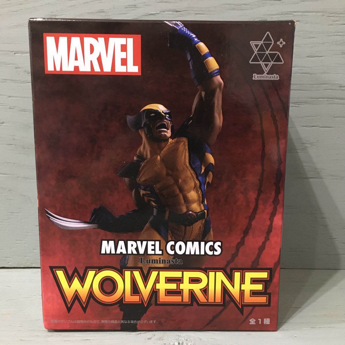 ★1円START★ MARVEL COMICS Luminasta WOLVERINE ウルヴァリン フィギュア マーベル ルミナスタ 新品未開封_画像1