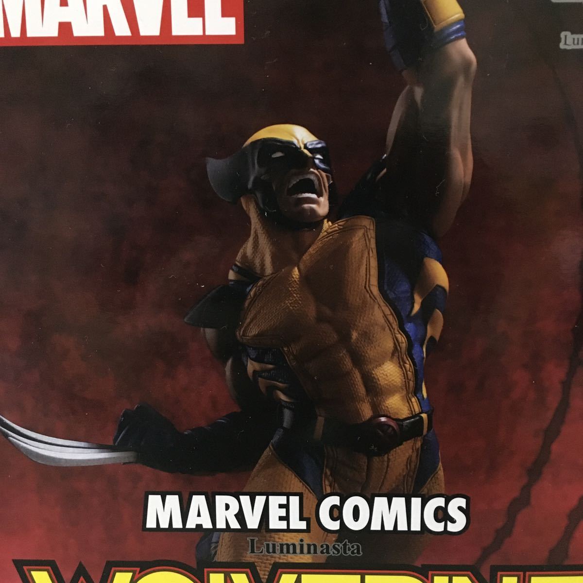 ★1円START★ MARVEL COMICS Luminasta WOLVERINE ウルヴァリン フィギュア マーベル ルミナスタ 新品未開封_画像2