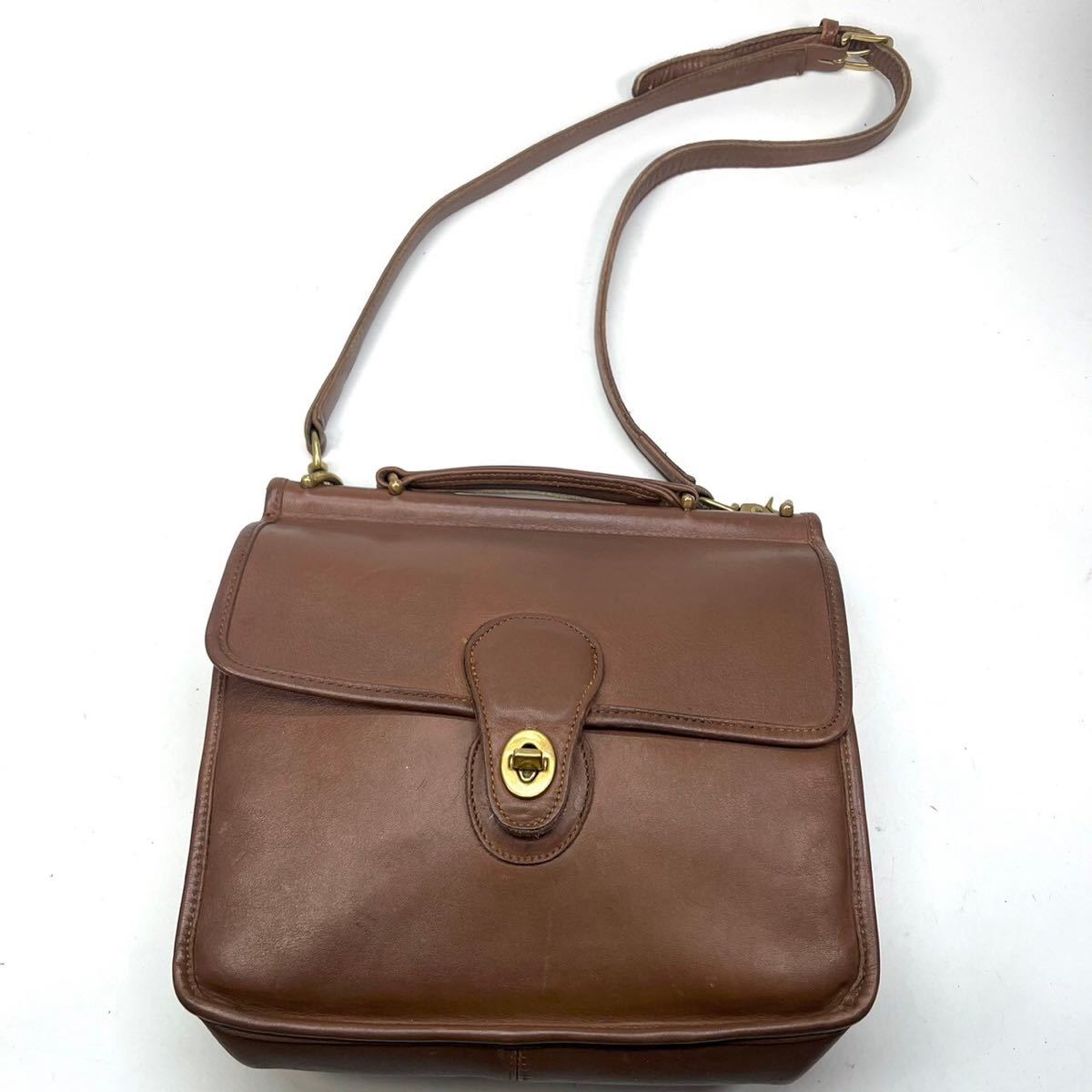 COACH オールドコーチ ショルダーバッグ 9927 レザー ブラウン COACH オールドコーチ ショルダーバッグ 9927 レザー ブラウン