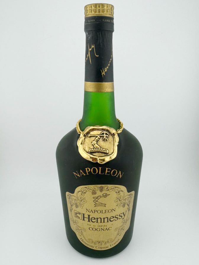 （未開栓）Hennessy ヘネシー NAPOLEON ナポレオン COGNAC コニャック 金キャップ ブランデー 古酒 メダリオンk2833-y146】_画像1