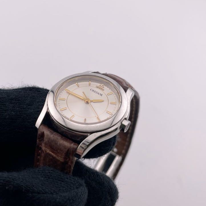 クレドール CREDOR 4J81-0A00 レディース 腕時計 クォーツ 革ベルト 【a1624】_画像7