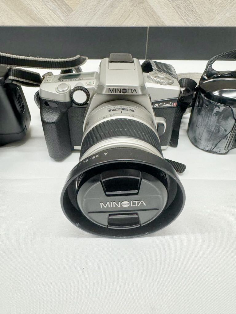 カメラまとめ4個セット PENTAX Z-10 Canon EOS 630 MINOLTA α 3xi α SweetⅡ L フィルムカメラ レンズセット【k2857】_画像4