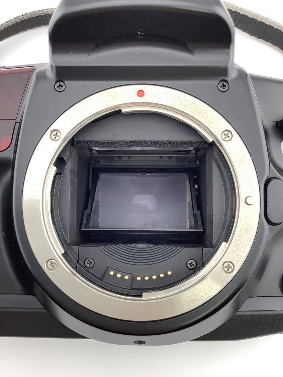 CANON EOS 10 QD フィルムカメラ　一眼レフカメラ　ブラックボディ　Kenko MC SKYLIGHT (1B) 58mm 通電確認済　(k5445-n85)_画像7