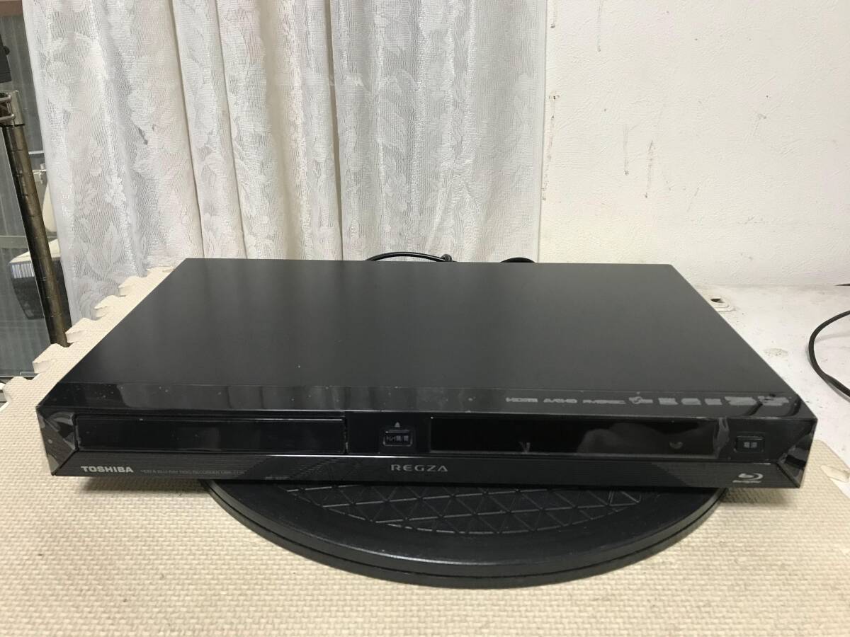 M2012 TOSHIBA 東芝 HDD REGZA ブルーレイディスクレコーダー DBR-Z110 動作品　全国送料無料_画像1