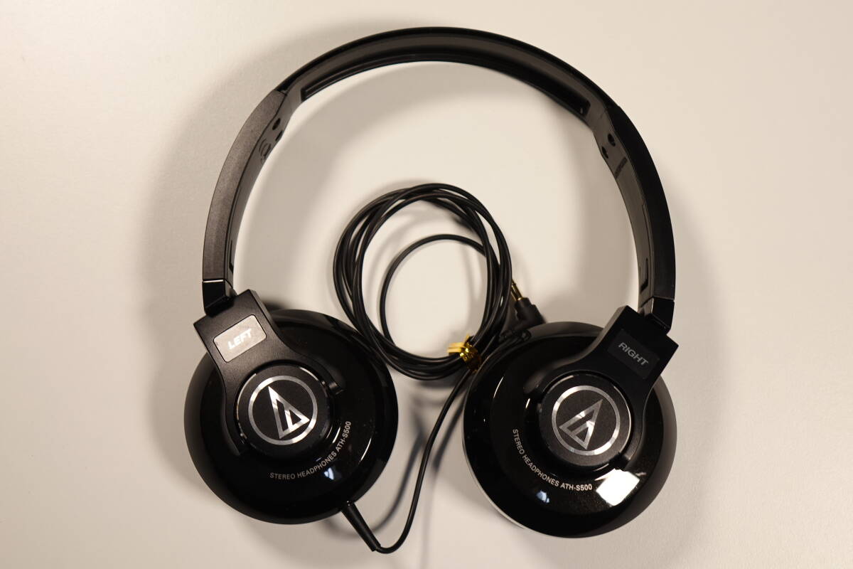 【試聴確認済】 Audio-Technica ATH-S500 【美品】_画像1