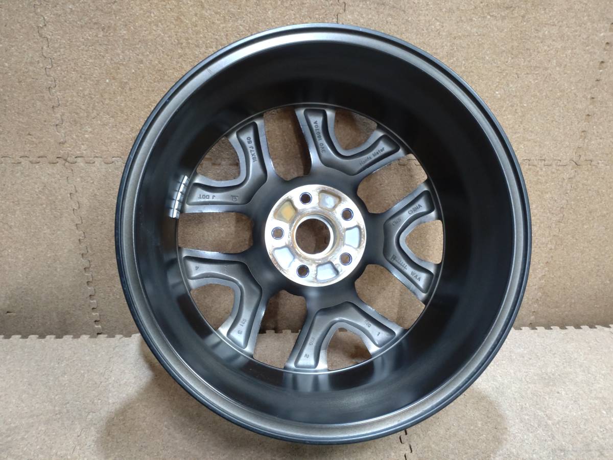 【新車外し 美品】ホンダ ZR-V RZ3 RZ4 RZ5 RZ6 アルミホイール 純正 3V0 18インチ 1本【R6-459C-SB】_画像6