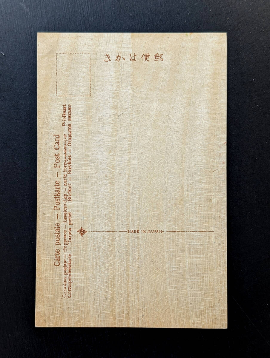 絵葉書　絵はがき　古写真　戦前　手彩色　美人　明治　大正　7-619　検）芸妓　芸者　舞妓　花魁　遊女　女優　ブロマイド_画像2