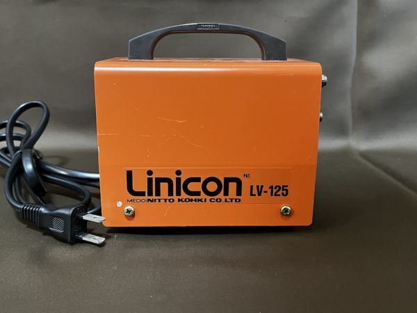 美品◎日東工器 リニコン 真空ポンプ LV-125A-A1　3_画像4