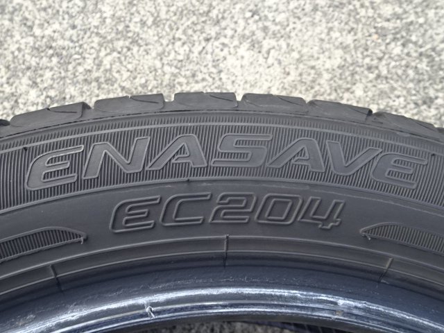 タイヤ　ダンロップ　ENASAVE　EC204　165 55 R15 75V　2本　2021年製　5～6分山位_画像4