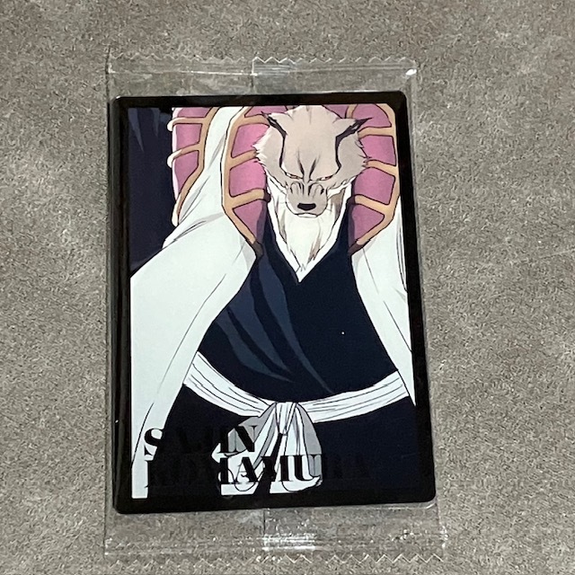 【２１V　狛村左陣】BLEACH　ウエハース２　メタリックプラカード　ブリーチ　カード_画像1