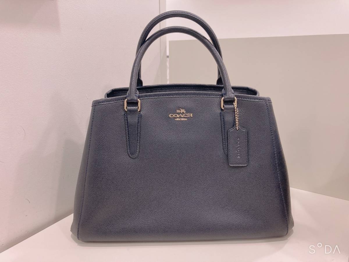 ◆【美品】コーチ COACH サリー キャリー オール バッグ （ブラック）_画像1