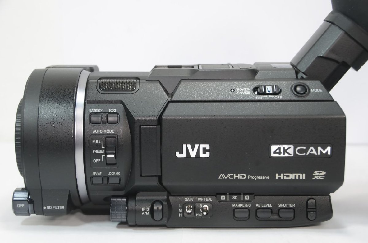 JVC GY-LS300CH 4K メモリーカードカメラレコーダー 付属元箱付 [JV2280]の画像3