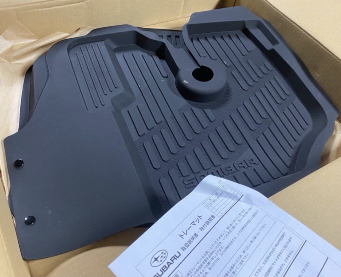 SUBARU 純正部品 サンバートラック TT1 / TT2 ラバーマット 二分割 清掃も楽ちん!! スバル サンバー