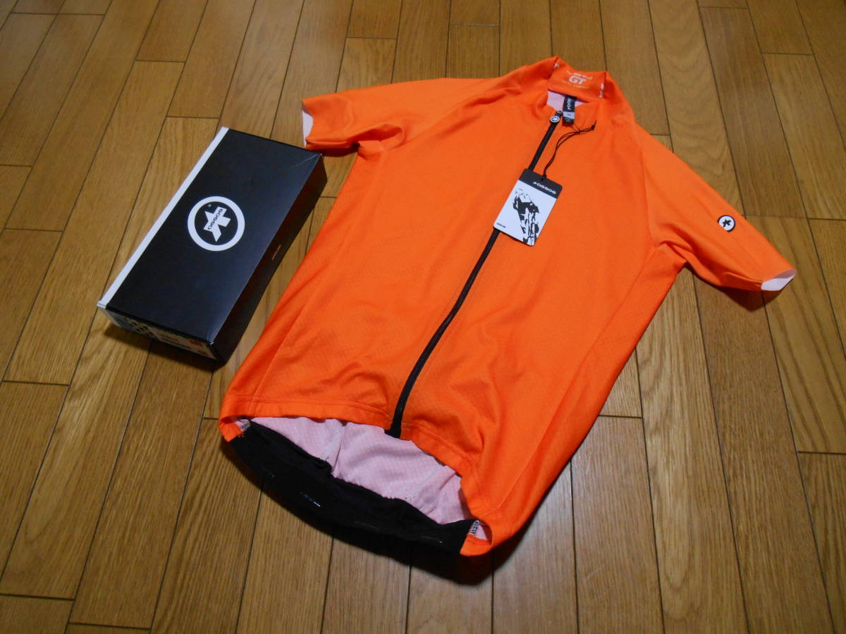 ASSOS / MILLE GT Summer SS Jersey c2 / Droid Orangeasos Mille лето короткий рукав джерси XS