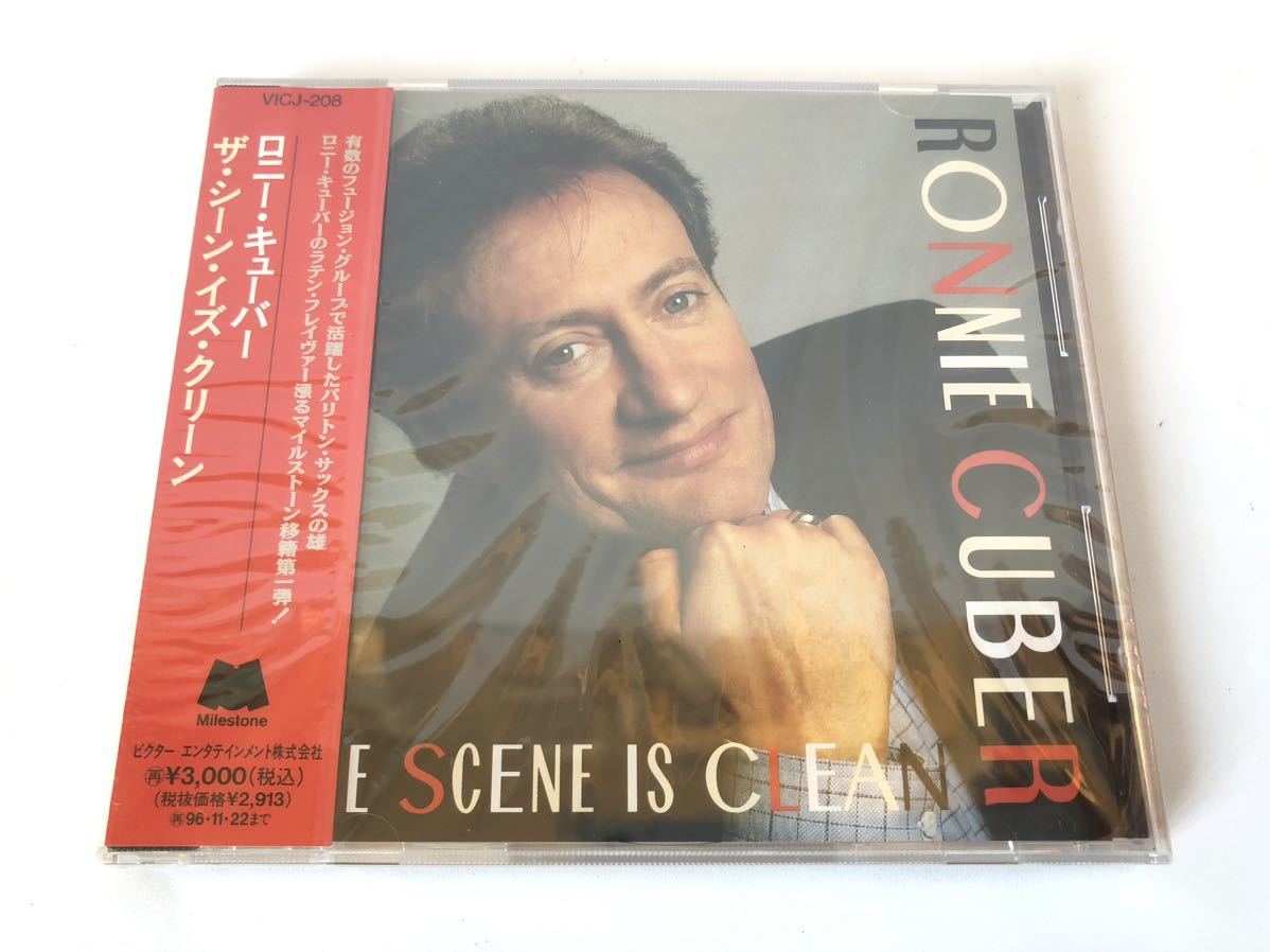 未開封 見本盤 ロニー・キューバー RONNIE CUBER ザ・シーン・イズ・クリーン THE SCENE IS CLEANの画像1