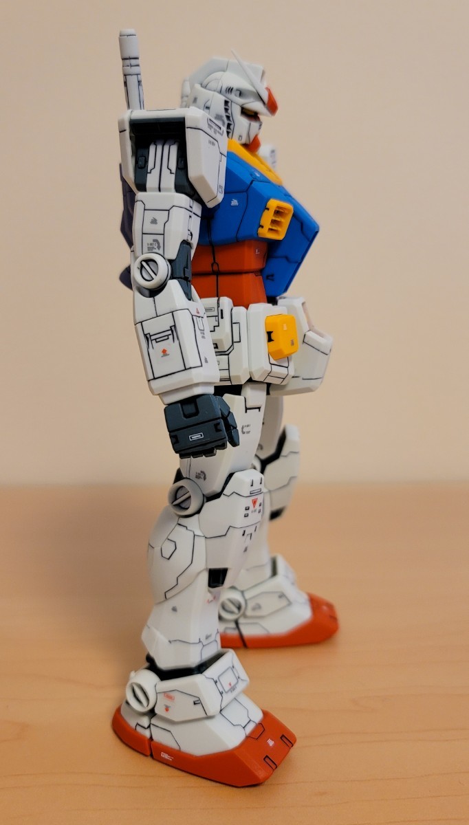 MG 1/100 RX-78-2 ガンダム Ver.ONE Year War 0079 アニメーションカラーバージョン_画像9