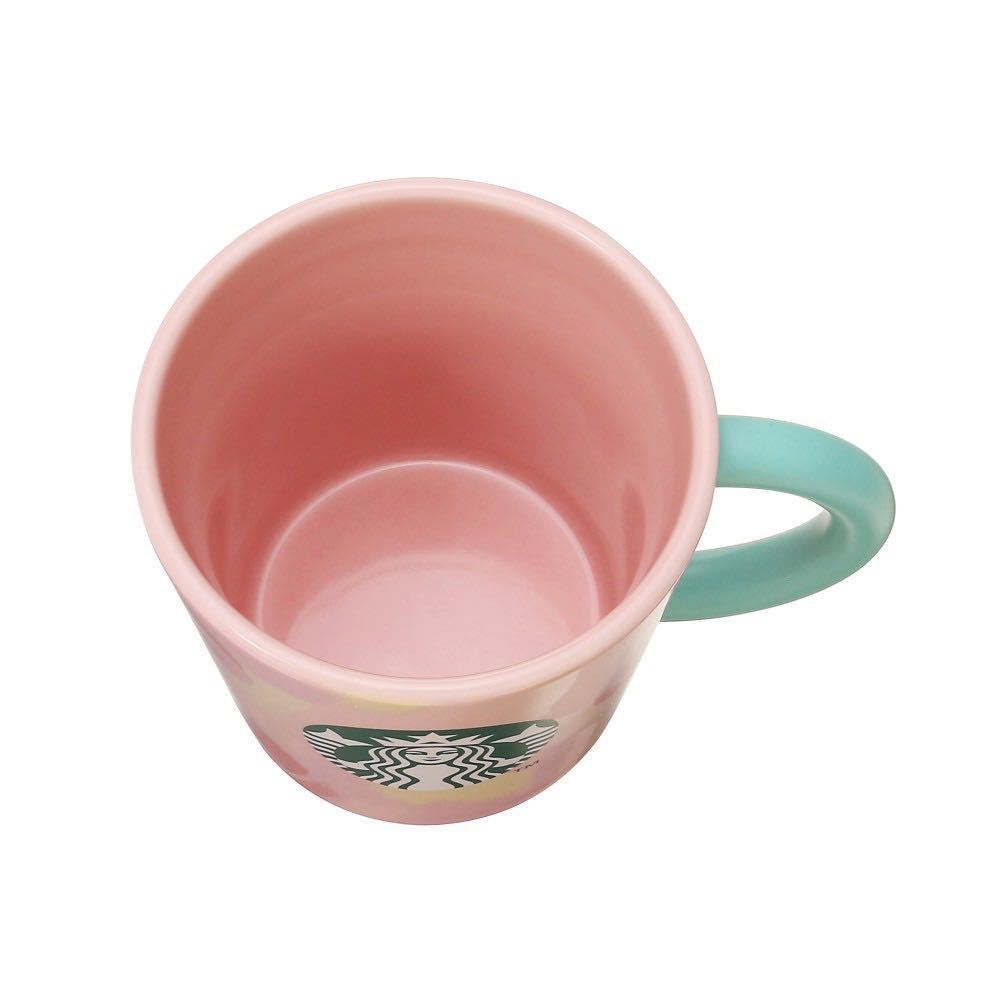 STARBUCKS スターバックス　リッド付マグピーチフルパラダイス296ml スタバ　蓋付きコップ　マグカップ_画像5