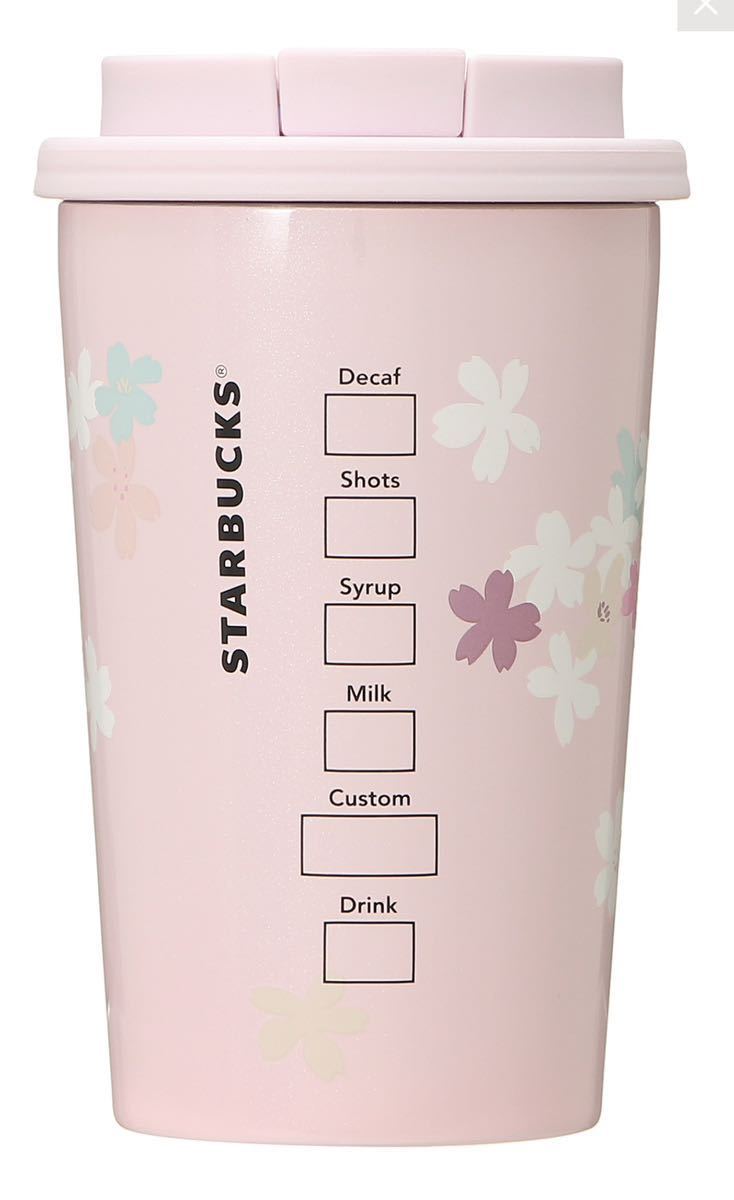 STARBUCKS スターバックス　SAKURA2021ステンレスTOGOカップタンブラーピンクブレス355ml スタバ　桜さくら　ボトル_画像4