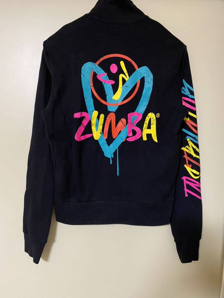 Be About Love Zumba Instru ctor Jacket(Bold Black) ズンバウェア　インストラクター限定品　ジャケット　ハート　ブラック黒_画像3