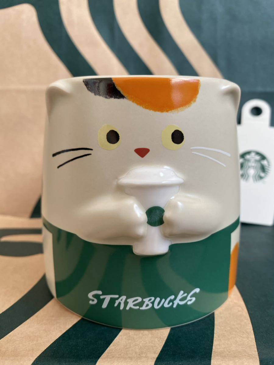 スターバックス　マグねこバリスタ355ml スタバ　お正月　マグカップ　猫_画像1