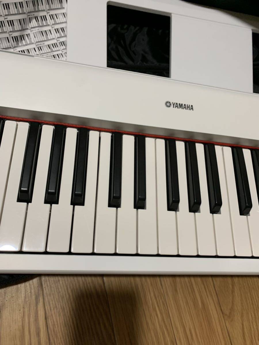 ★☆YAMAHA（ヤマハ）DIGHTAL KEYBOARD piaggerd NP-12 2019年製 ※電源ケーブル欠品★☆_画像3