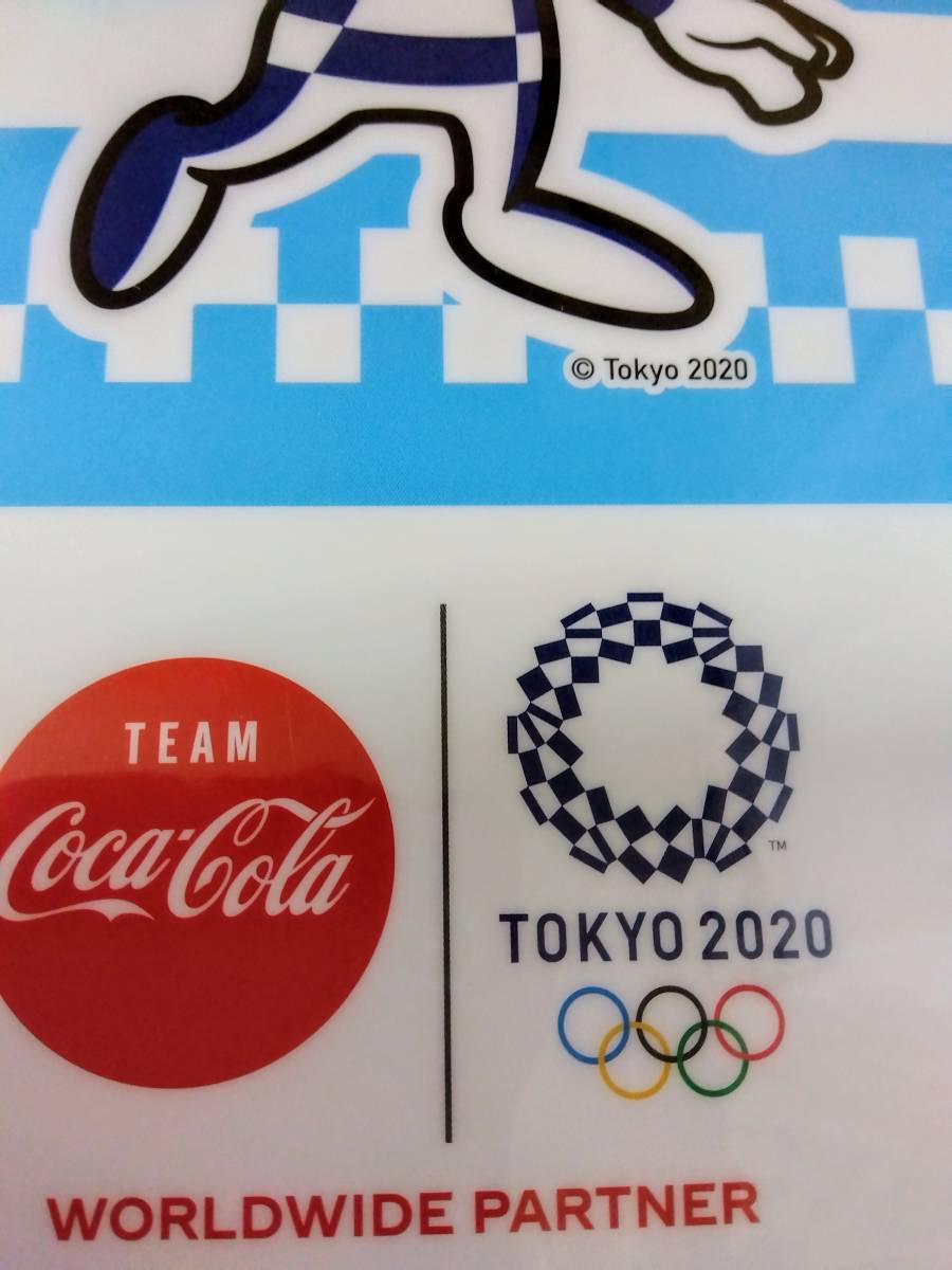 ☆可愛い 　『東京オリンピック2020 インデックスクリアファイル [ ミライトワ ] OLYMPIC TEAM Coca-Cola』仕事で使えそう　書類入れ_画像4