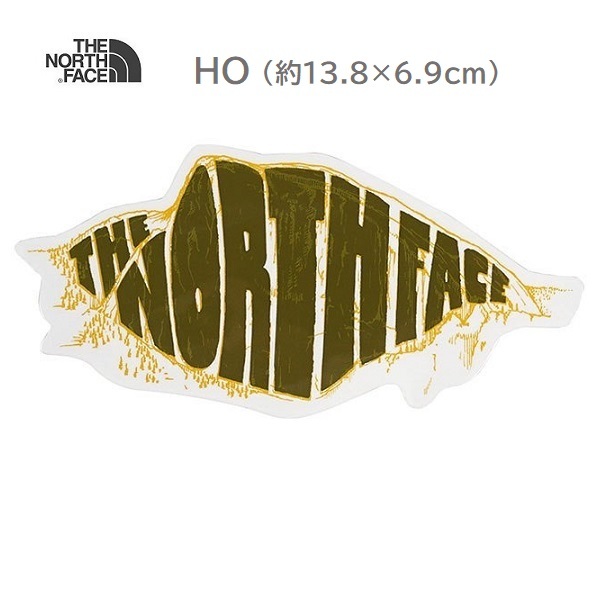 TNF Print Sticker NN32229 HO ノースフェイス ステッカー 新品 防水素材_画像1