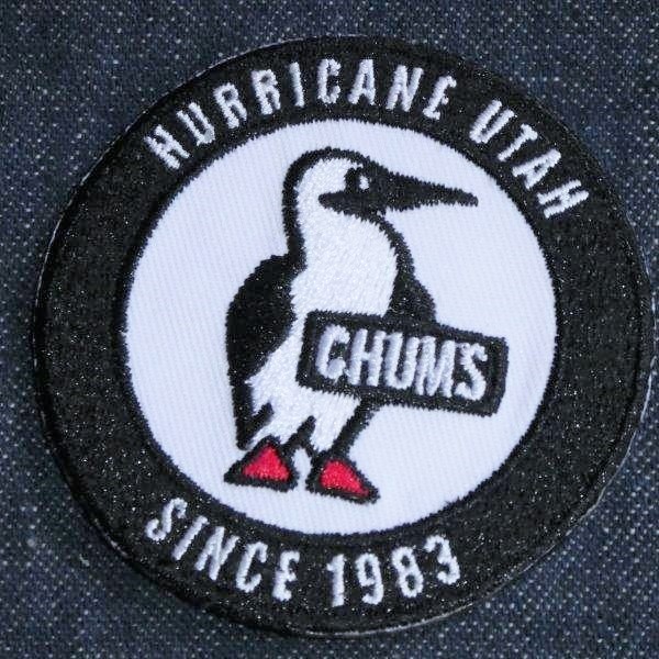 チャムス ワッペン Booby Logo M CH62-1468 新品 アイロン接着の画像3