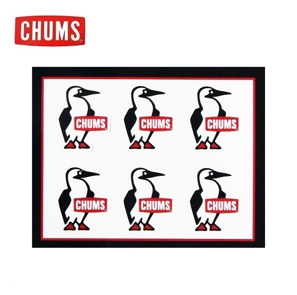 チャムス ステッカー CHUMS mini Booby Bird Sticker CH62-1621 新品 防水素材_画像1