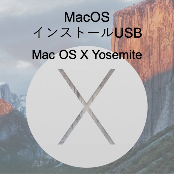 (v10.10) OS X Yosemite インストール用USB [1]の画像1