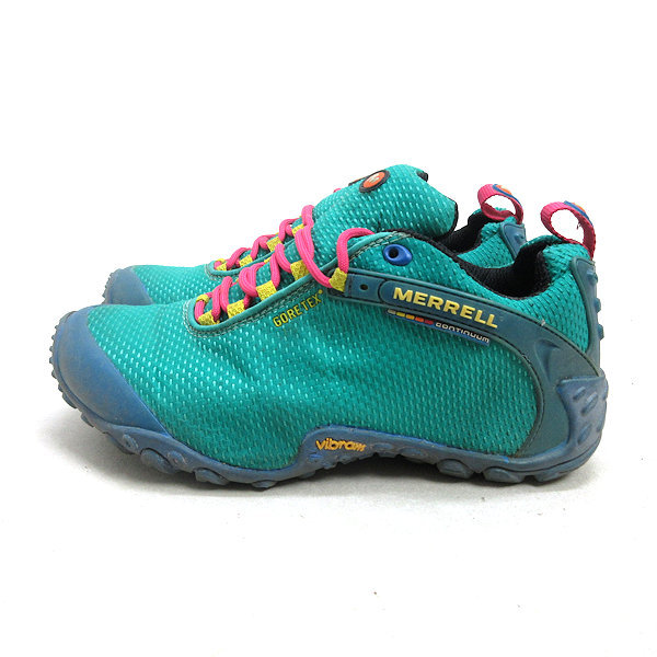 Q■【 UK4.5 】メレル/MERRELL WOMENS GORE-TEXカメレオン2 ストーム トレッキングシューズ■LADIES/27【中古】_画像1