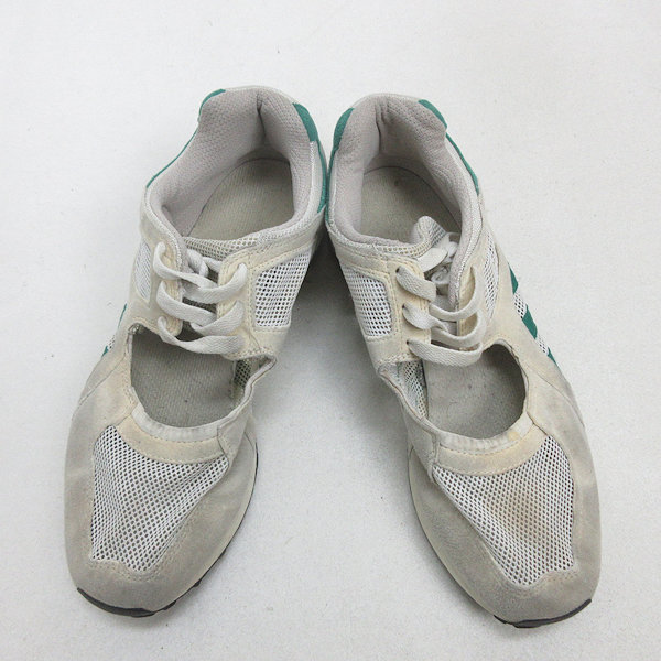 H■【26.5cm】アディダス/adidas D67887 EQT RACING OG スニーカー/灰色/LADIES■25【中古】_画像2