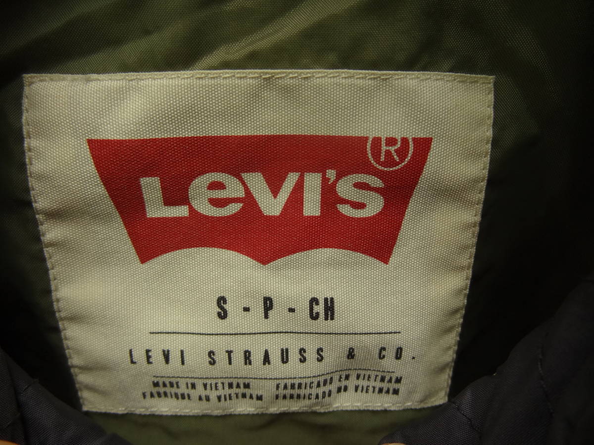 全国送料無料 リーバイス Levi's メンズ ウェスタン風 中綿 シャツジャケット CPO Sサイズ_画像2