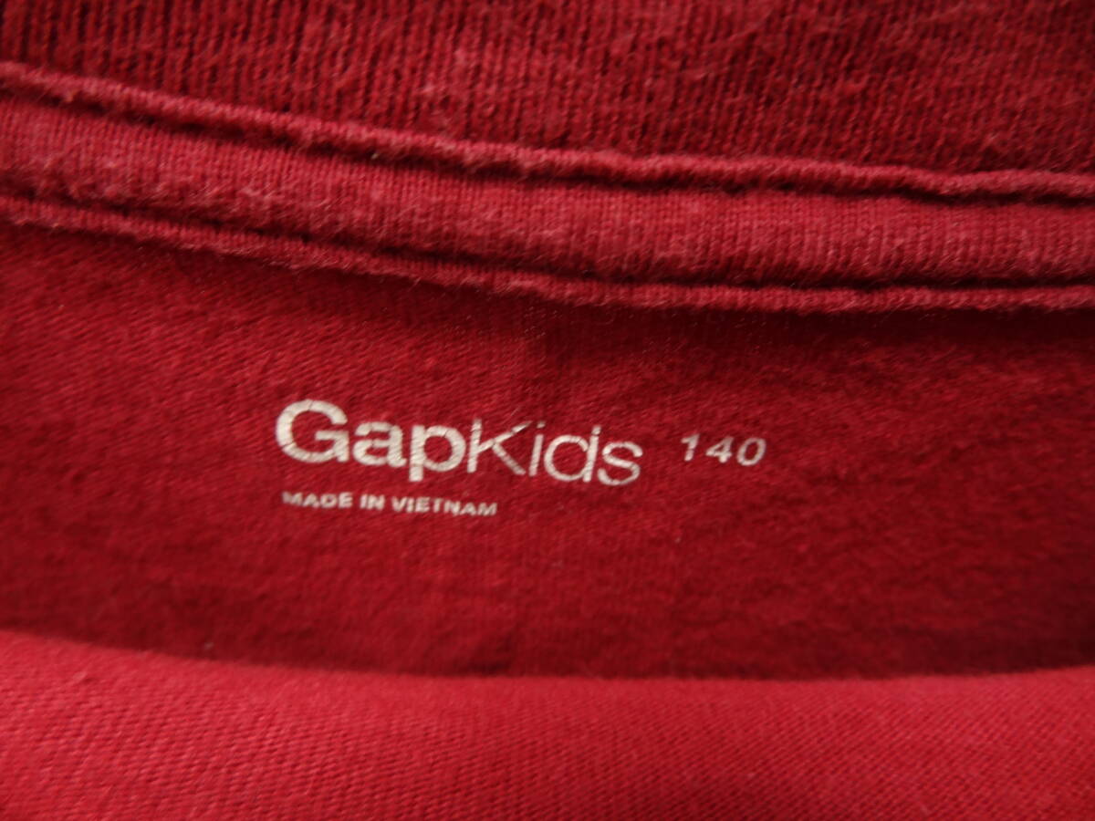 全国送料無料 ギャップ キッズ GAP KIDS 子供服 キッズ 男の子 ヘリコプタープリント 重ね着風レイヤード 長袖Tシャツ 140